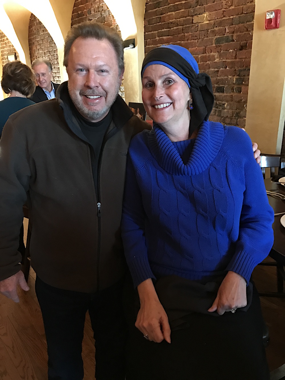 Michelle Henry of Moxley Carmichael with her husband, David.
