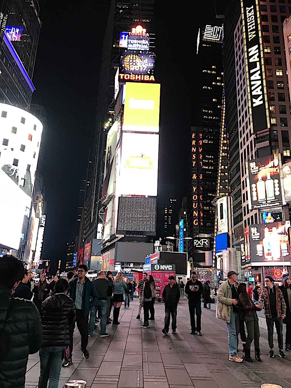 Obligatory picture of Times Square.