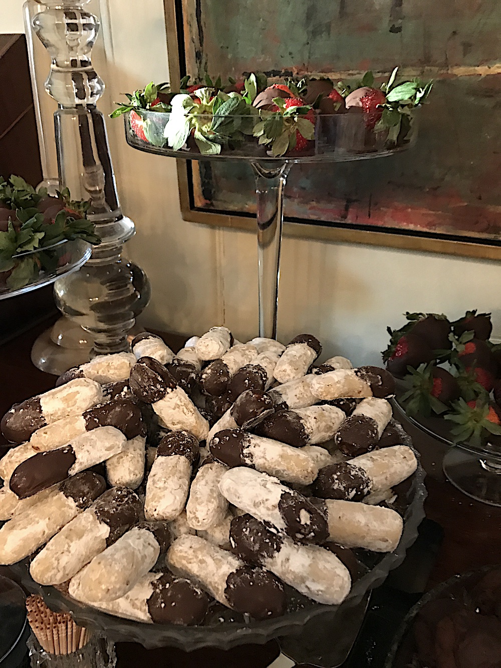 Good looking desserts.